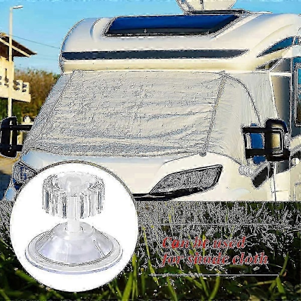 Sugproppar för Markis, Sugkopp för Båt Husvagn Van Camper Sidomarkis Fästning 8st