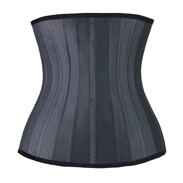 Hourglass Body Shaper: Latex Underbust Midjeformare Korsett för Kvinnor