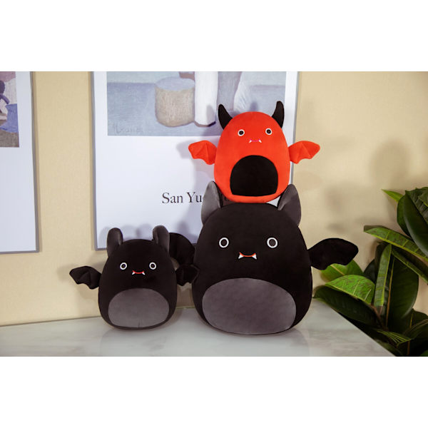 Svart bat plysch leksak, perfekt present till barn - 20 cm 20cm