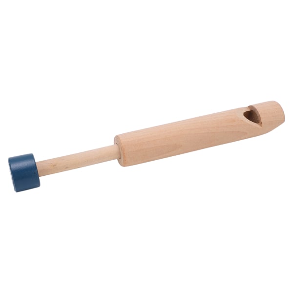 Tre Slide Push Pull Voice Change Fløyte Pedagogisk instrument leke for barn Blått håndtak