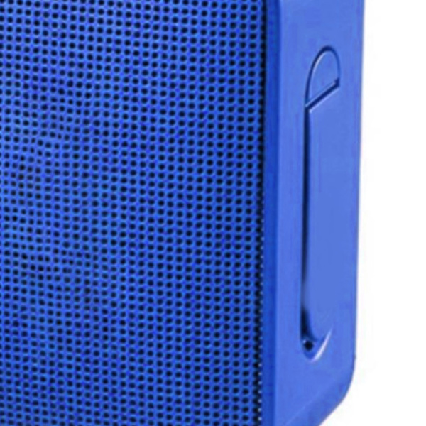 Trådløs Bluetooth-høyttaler HiFi Stereo Bass Multifunksjonell Mini Bærbar Trådløs Høyttaler for Utendørs Reise Hjem Blå