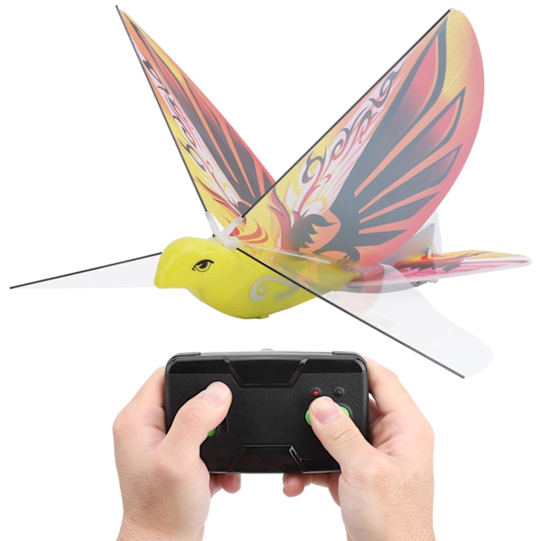RC Flygande Fågel Leksak Hög Simulation 2.4GHz Fjärrkontroll EBird Barn Leksak (Orange)