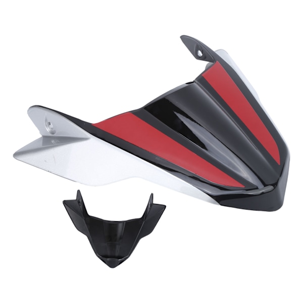 Front Windscreen Fairing Winglet Luftflödesvindavvisare Ersättning för Yamaha MT‑09 FZ‑09 2017‑2020Röd