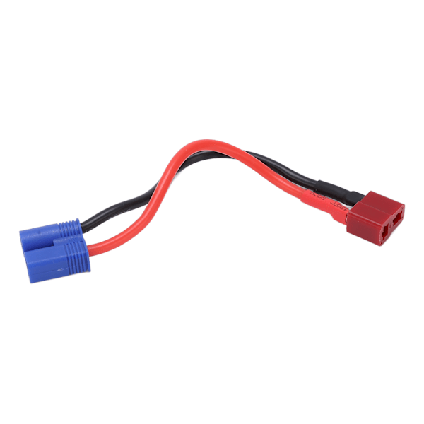 EC3 hane till T-huvud hona batteriadapterkabel mjuk silikon 12,7 cm total längd för RC bilplansskepp
