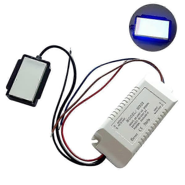 Waterproof 300W Touch Sensor Switch for Bathroom LED Mirror Lamp with CE Certification Dark Grey