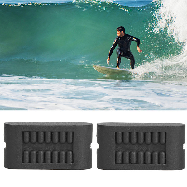 2 kpl Professional Surffilaudat Inserted Piece Wind Sail Laudat Hengenpelastava Inserted Block Black