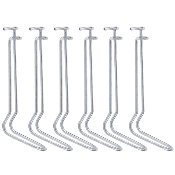30 stk. plantestøttefjederklemme i rustfrit stål til have-drivhus til 16 mm diameter