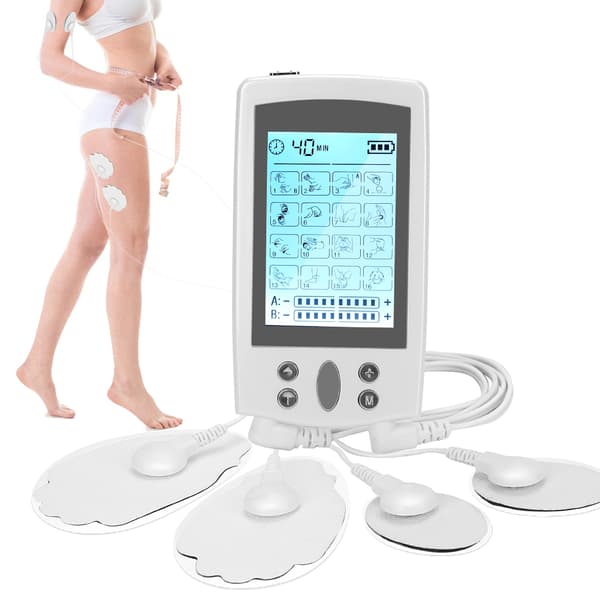 Multifunktionel TENS Fysioterapi Maskine Muskelstimulator Smertelindrende Pulsmassager
