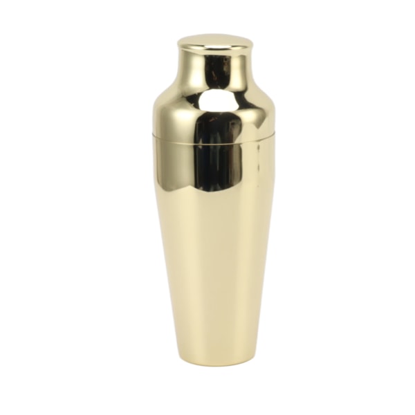 Cocktail Shaker 304 Rostfritt Stål Fransk Stil Bartender Shaker för Blandade Drycker Lyx Guld