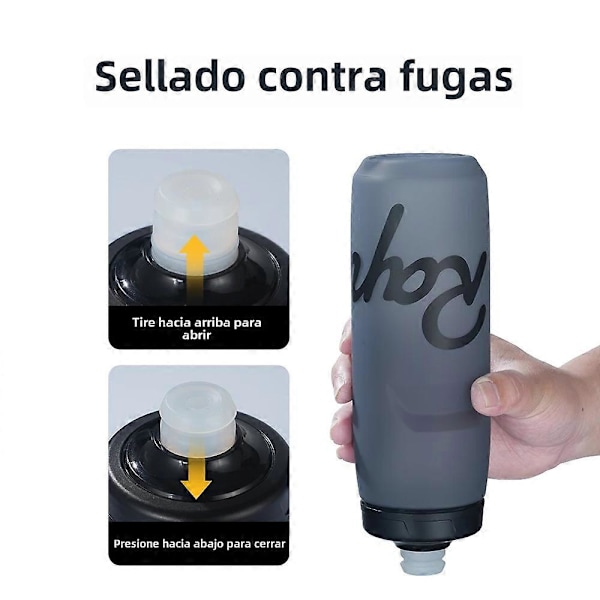 Rapha 620/750ml Ultralight Anti-Fatigue Kasvoton Pyöräilyjuomapullo Mauton Retkeilyyn Vaellukseen Urheiluun Pyörä Keltainen750ML