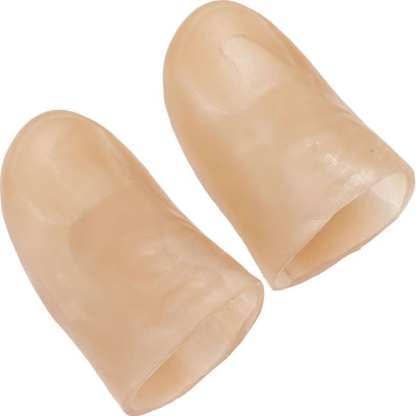 5 par ultra lyse LED-fingerlys, tommelsimuleringsdesign, profesjonelt magikertilbehør, hvit