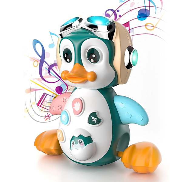 Musical Dancing Penguin Toy with Music and Lights Baby Early Education Toys for Girl and Boy