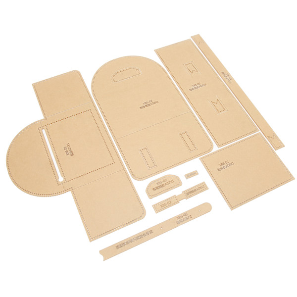 9 stk ryggsekk akrylmal Transparent lett akrylmal for DIY-håndverk