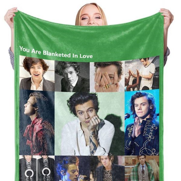 Polyester tæppe blødt personligt tæppe letvægts multifunktionelt til hjem rejse 140x200cm/4.59x6.56ft