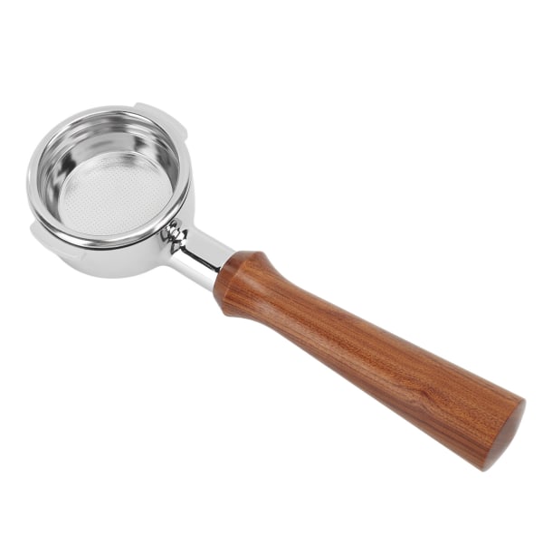 58mm Bundløs Kaffe Portafilter Enkelt Lag Aluminiumlegering Portafilter Kaffeemaskine Bundløs Filter Til Expobar F Redwood