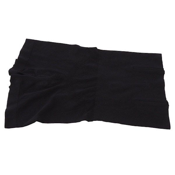 Sömlös Tummy Control Shapewear Hög Midja Lår Slankare Rumpa Lyft Body Shaper Shorts Svart för Kvinnor XL/XXL
