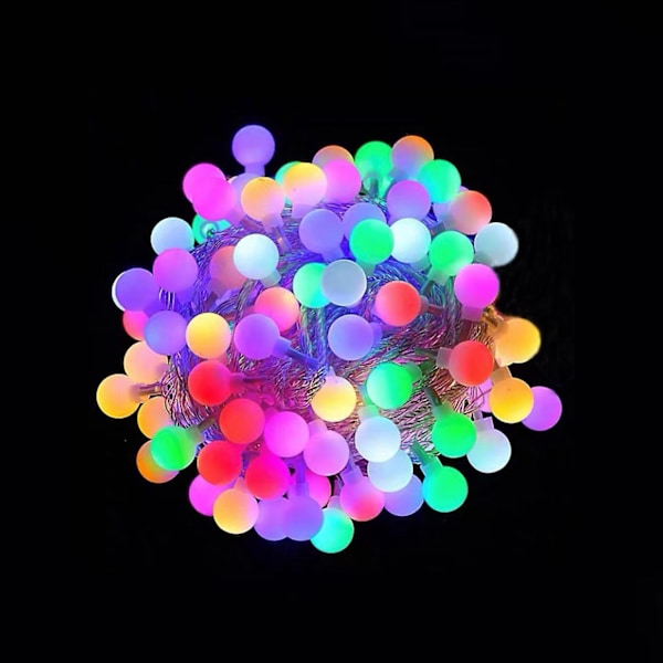 20 LED-ljusslingor med stickkontakt, inredningsbelysning för sovrum, klassrum, trädgårdsfest, vardagsrum, pastellfärger