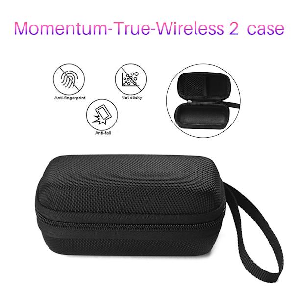 Kova kantolaukku Momentum True Wireless 2 Bluetooth -kuulokkeille