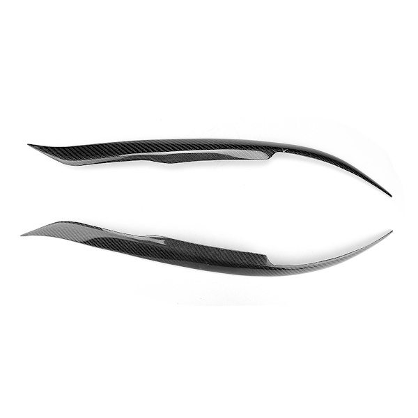 Kolfiber bilstrålkastare ögonbryn ögonlock lock trim passar för Mazda 6 2003-2013
