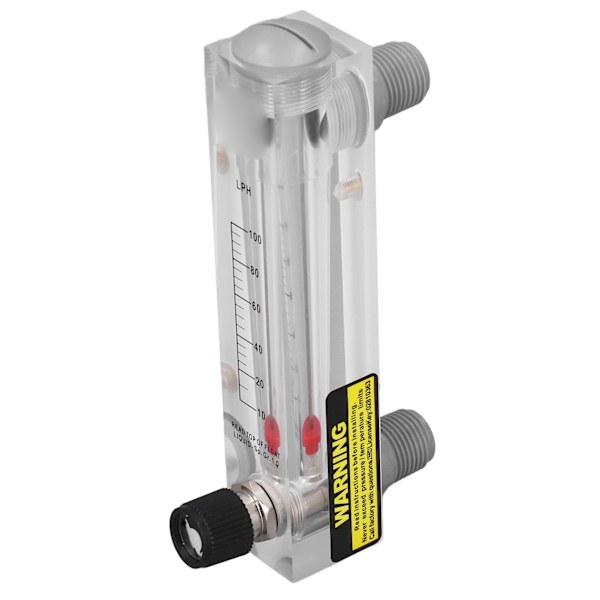 Væskeflowmåler Justerbart panel Høj nøjagtighed 10-100LPH akrylvandflowmåler
