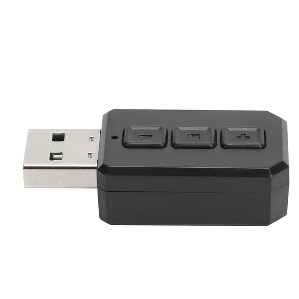 RT02 Bluetooth 5.0 Audio Mottaker Sender 2 i 1 Bilhøyttaleradapter Driverfri
