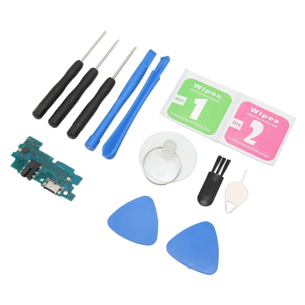 USB-ladeport Flexkabel Ladebrett Flexkabel Erstatningsdel for Samsung A30 A305F Halekabel