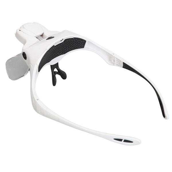 Päänauhan suurennuslasi, High Definition 5H Kovuus Ladattava Hands Free - Suurennuslasi 4 LED-valolla