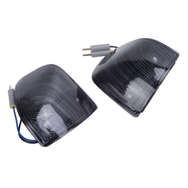 Par Speil Blinklys 68302828AA Erstatning for Dodge Ram 1500 2500 3500 4500 5500 Røykte