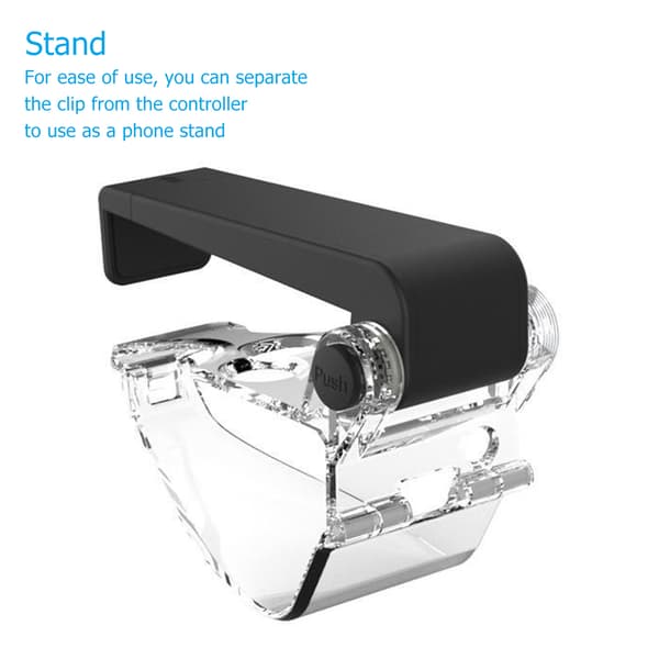 Gamepad Clip Holder Skalerbart Design Vinkeljusterbart Controller Telefonbeslag Clip Mount til Xbox Series X S
