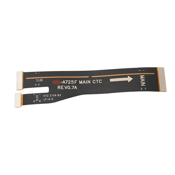 Flex-liitinkaapeli Kevyt matkapuhelimen LCD-emolevykaapeli Samsung A72 5G A726 A72 4G A725
