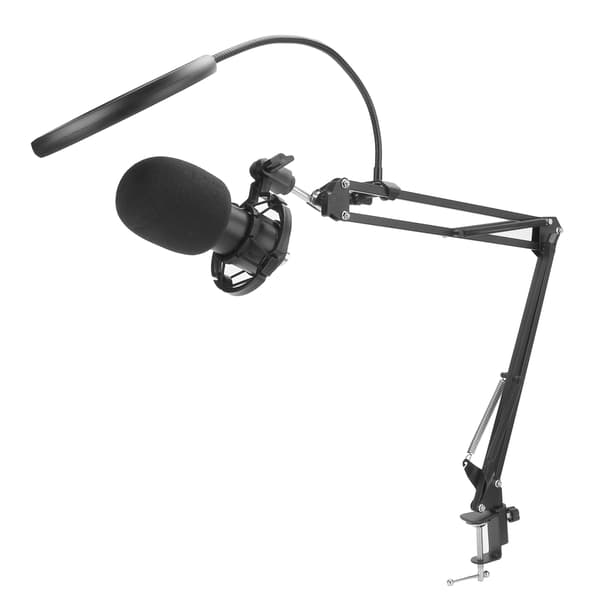 USB-datormikrofon Kardioidkondensor Blåsskyddsnät MIC-utrustningsset