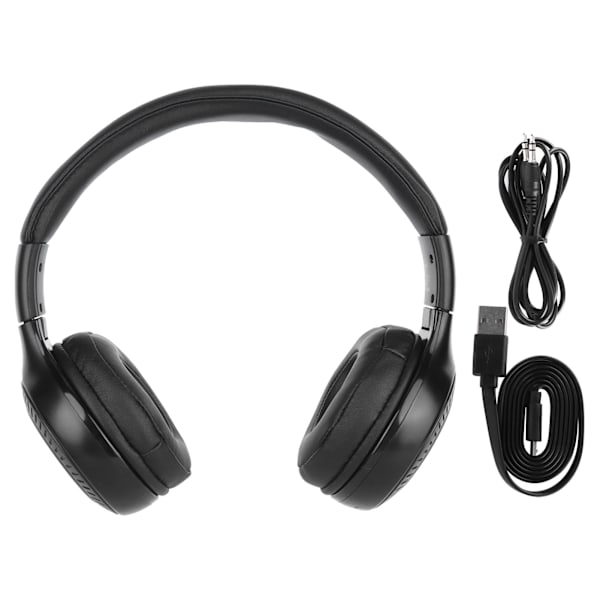 B20 Bluetooth-headset trådløst/kablet foldbart on-ear-hovedtelefon til PC/telefonstudio