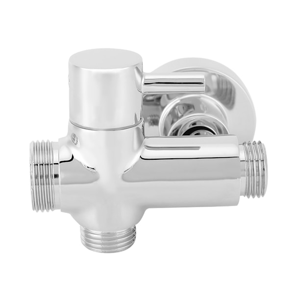 G1/2\" Veggmontert Rund Kobber Baderoms Dusj Diverter Separator med Base Tilbehør
