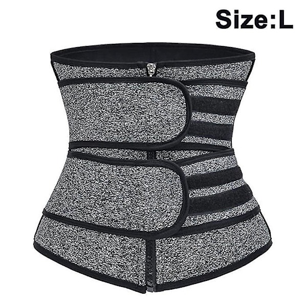 Säädettävä waist trainer ja vyötäröleikkurivyö miehille ja naisille hikivyöllä painonpudotusta varten