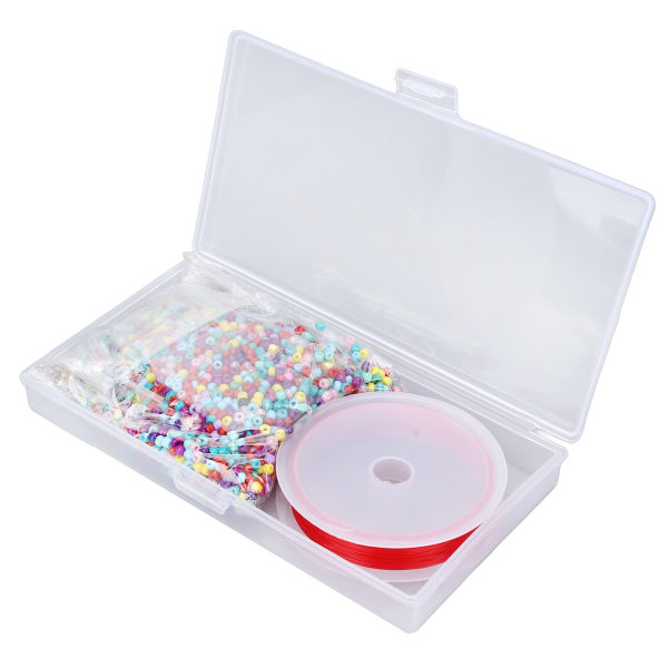 Beads String Kit Forbedre visuelt Forskellige farver Keramiske Wear Beads Legetøj til Amblyopia Training Medium 0.04in