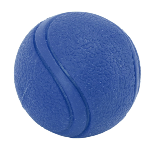 Hund leksak boll gummi flytande hund boll interaktiv valp tänder rengöring husdjur tugga leksak M blå