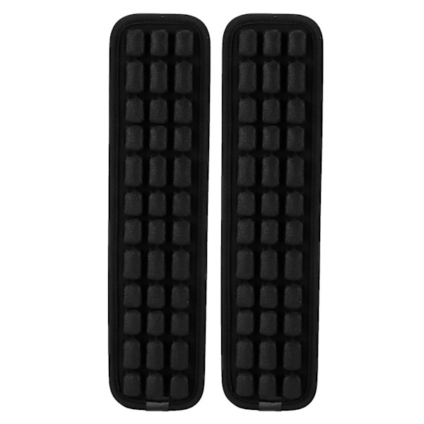 2Pcs Shoulder Strap Pad Anti Gravity Non Slip Backpack Decompression Cushion Accessory Black(M )