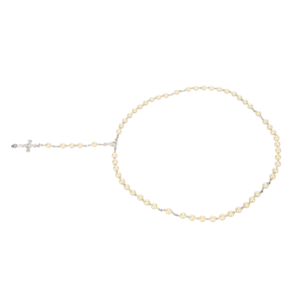 Cross rosenkrans halskæde Cool fashionable akryl perler katolske halskæde til mænd kvinder