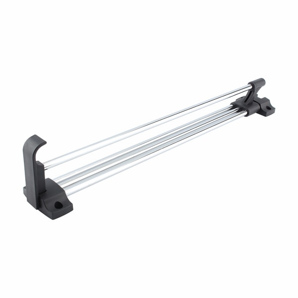 Garderob Krom Utdragbar Garderob Klädhängare Handduk Klädhängare Garderob Stång 40cm 40cm