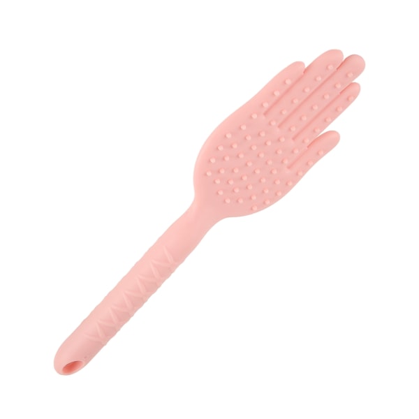 Palm Massasje Hammer Trigger Point Portable Palm Muscle Massasje Pat for Relieving Fatigue Pink