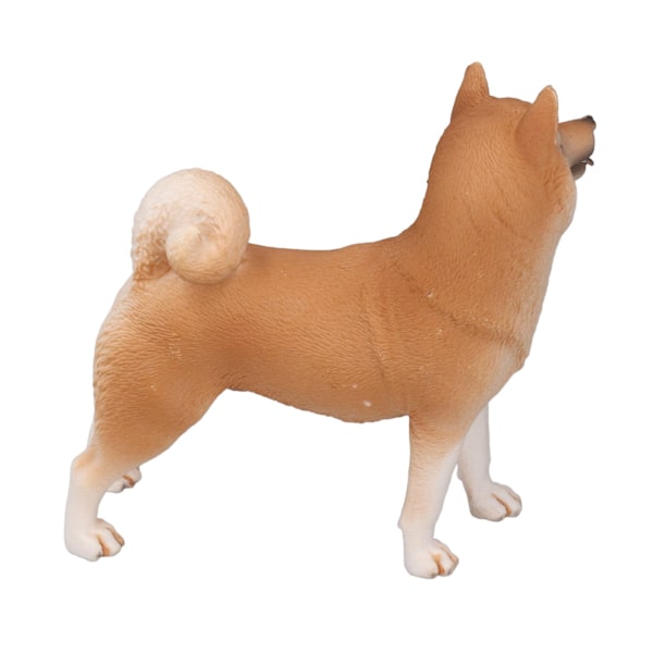 Eluntuntuinen koiranäyttelymalli, erittäin simuloitu eläinhahmo lelu keräilyyn ja koristeluun Shiba Inu