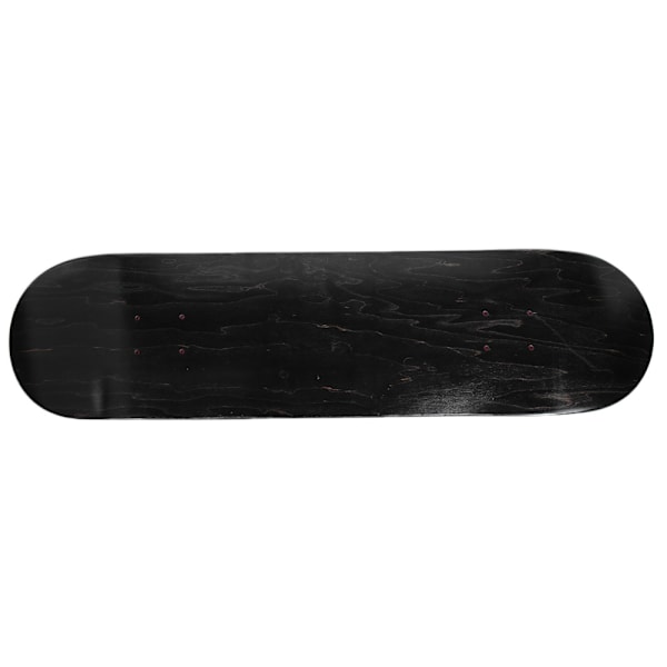 Lönn Trä Elastisk Anti-halk Dubbel Rocker Skateboard Deck Longboard Panel (Ros Röd)