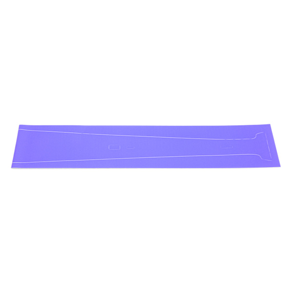 For PS5-konsoll Mellomhud Integrert Ripebestandig Midtstripe-klistremerke for PS5 Digital Edition Host Lilla