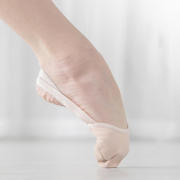 Rytmisk Gymnastik Halvskor Elastiska Dans Ballet Konststrumpor