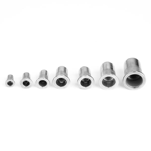 93st Gänginsats 1 Låda M3, M4, M5, M6, M8, M10 304 Rostfritt Stål Blindnitmutter Set