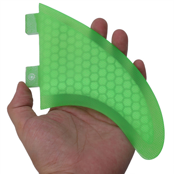 Grön FCS Surfboard Fin Thruster Fins Future Surfing (G7)