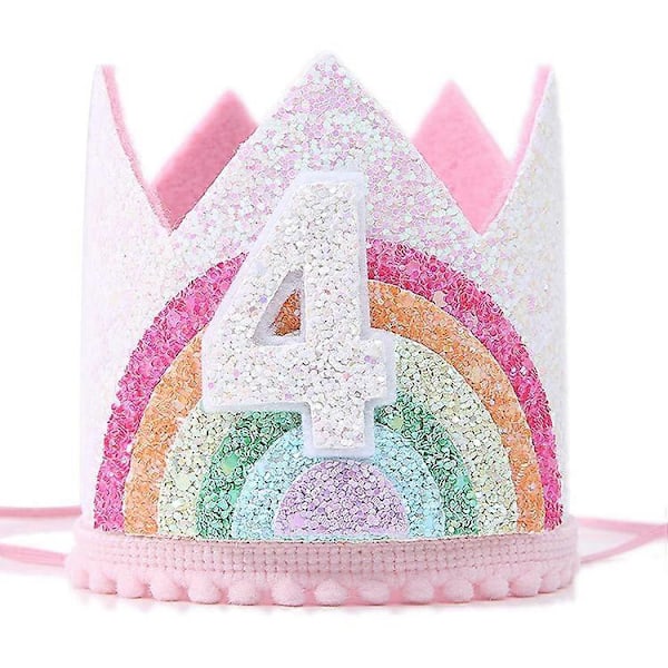 Glitter Bursdagskrone Er Det Perfekte Tilbehøret For Bursdag ZD B2U