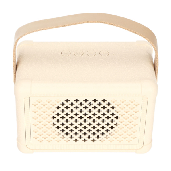 Retro Bluetooth -högtalare Bärbar trådlös Mini Stereo Dekorativ ljudhögtalare för Beach Party
