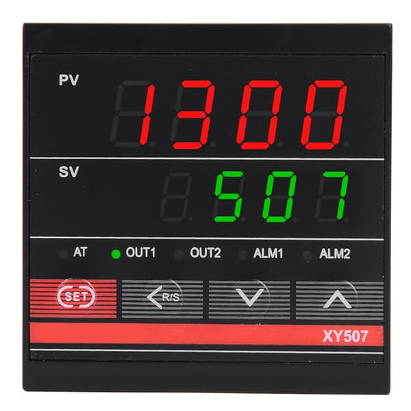 Intelligent PID Temperaturregulator Industriel Varme Kølerelæ XY507 100‑240VAC