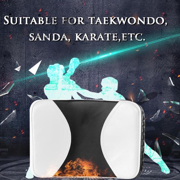 Muay Thai Karate MMA Taekwondo Boxning Target Kick Punch Shield Pad Utility (liten)